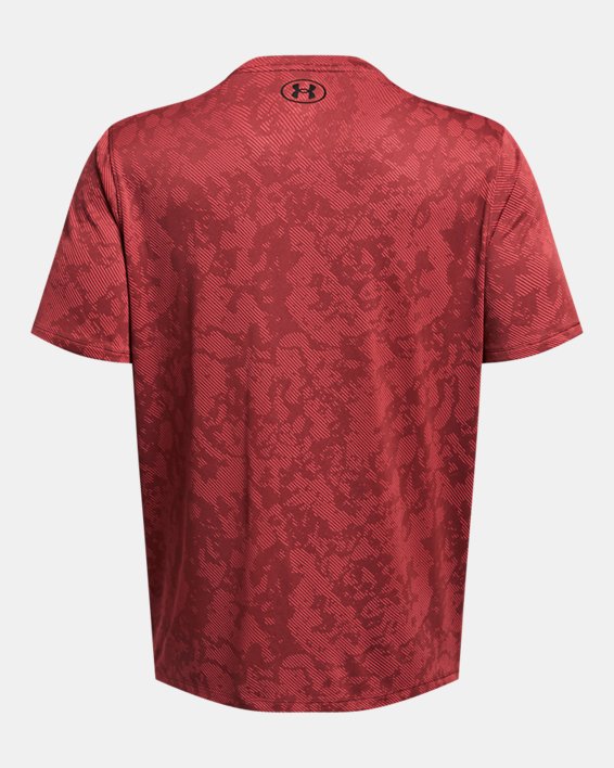 Camiseta de manga corta UA Tech™ Vent Geode para hombre, Red, pdpMainDesktop image number 4